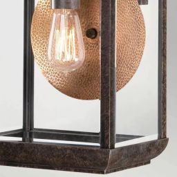 Elstead Lighting Byron kinkiet zewnętrzny 1x60 W imperialny brąz QZ-BYRON-L