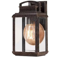 Elstead Lighting Byron kinkiet zewnętrzny 1x60 W imperialny brąz QZ-BYRON-S