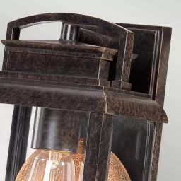 Elstead Lighting Byron kinkiet zewnętrzny 1x60 W imperialny brąz QZ-BYRON-S