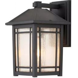 Elstead Lighting Cedar Point kinkiet zewnętrzny 1x60 W czarny QZ-CEDAR-POINT-M-BK
