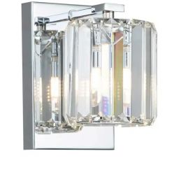 Elstead Lighting Divine kinkiet 1x3 W polerowany chrom QZ-DIVINE1-PC-BATH