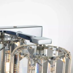 Elstead Lighting Divine kinkiet 1x3 W polerowany chrom QZ-DIVINE1-PC-BATH