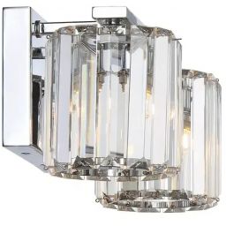 Elstead Lighting Divine kinkiet 2x3 W polerowany chrom QZ-DIVINE2-PC-BATH