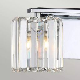 Elstead Lighting Divine kinkiet 2x3 W polerowany chrom QZ-DIVINE2-PC-BATH
