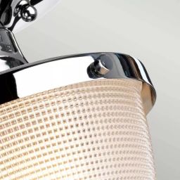 Elstead Lighting Dublin lampa podsufitowa 1x40 W polerowany chrom QZ-DUBLIN-SF-PC