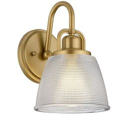Elstead Lighting Dublin kinkiet 1x3 W mosiądz QZ-DUBLIN1-PNBR