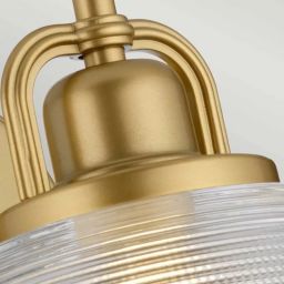 Elstead Lighting Dublin kinkiet 1x3 W mosiądz QZ-DUBLIN1-PNBR