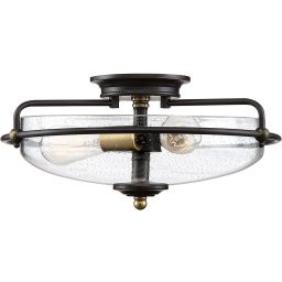 Elstead Lighting Griffin lampa podsufitowa 3x60 W postarzany mosiądz-brąz palladiański QZ-GRIFFIN-F-C-PNAB