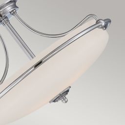 Elstead Lighting Griffin lampa podsufitowa 4x60 W polerowany chrom QZ-GRIFFIN-SFM-C