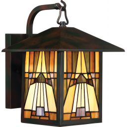 Elstead Lighting Inglenook Outdoor kinkiet zewnętrzny 1x60 W ciemny brąz  QZ-INGLENOOK2-M