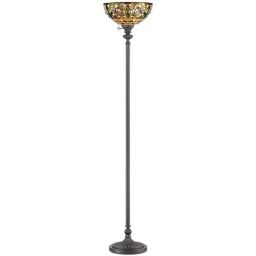 Elstead Lighting Kami lampa stojąca 1x60 W vintage brąz QZ-KAMI-UL