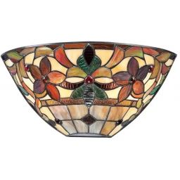 Elstead Lighting Kami kinkiet 2x60 W vintage brąz QZ-KAMI-WU