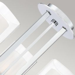 Elstead Lighting Kolt lampa podsufitowa 3x3 W polerowany chrom QZ-KOLT-SF-PC-BATH