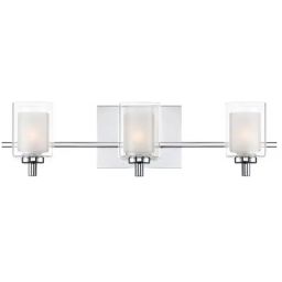 Elstead Lighting Kolt kinkiet 3x3 W polerowany chrom QZ-KOLT3-PC-BATH