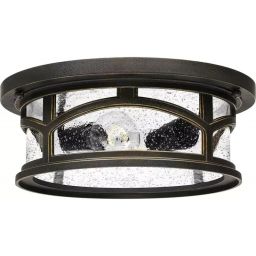 Elstead Lighting Marblehead plafon zewnętrzny 2x60 W palladiański brąz QZ-MARBLEHEAD-F