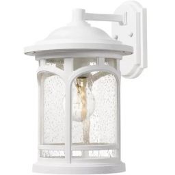 Elstead Lighting Marblehead kinkiet zewnętrzny 1x60 W biały QZ-MARBLEHEAD-M-WHT