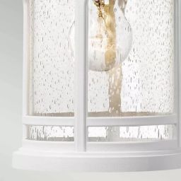 Elstead Lighting Marblehead kinkiet zewnętrzny 1x60 W biały QZ-MARBLEHEAD-M-WHT
