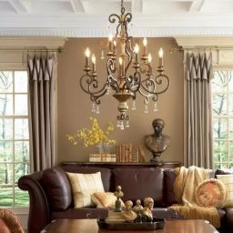 Elstead Lighting Marquette lampa wisząca 9x60 W postarzany brąz QZ-MARQUETTE9