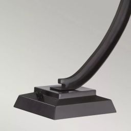 Elstead Lighting Pomeroy lampa stołowa 1x60 W brązowa QZ-POMEROY-TL