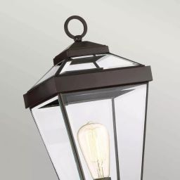 Elstead Lighting Ravine lampa stojąca zewnętrzna 1x60 W brązowa QZ-RAVINE3-M