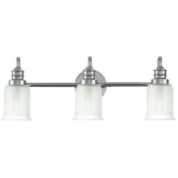 Elstead Lighting Swell kinkiet 3x3 W chrom QZ-SWELL3-PC-BATH