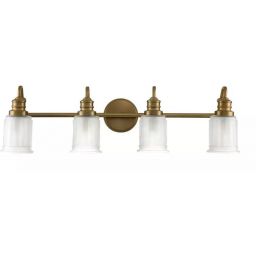 Elstead Lighting Swell kinkiet 4x3 W mosiądz szczotkowany QZ-SWELL4-BB-BATH