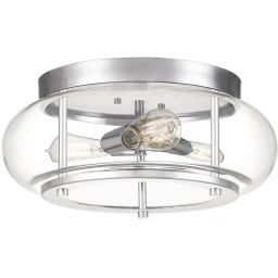 Elstead Lighting Trilogy plafon 3x40 W polerowany chrom QZ-TRILOGY-F-M-BATH