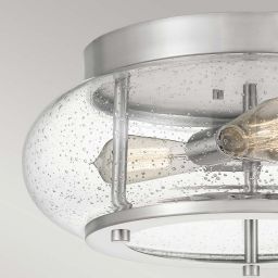 Elstead Lighting Trilogy plafon 3x40 W szczotkowany nikiel QZ-TRILOGY-FM-BN
