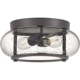 Elstead Lighting Trilogy plafon 2x40 W stary brąz QZ-TRILOGY-FS-OZ