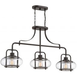 Elstead Lighting Trilogy lampa wisząca 3x60 W stary brąz QZ-TRILOGY-ISLE-OZ