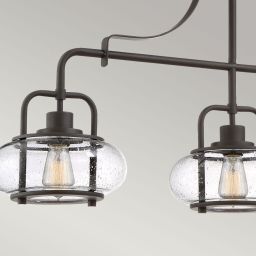 Elstead Lighting Trilogy lampa wisząca 3x60 W stary brąz QZ-TRILOGY-ISLE-OZ