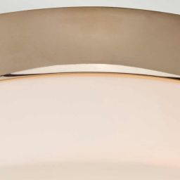 Elstead Lighting Tamar plafon 1x5,7 W LED polerowany złoty TAMAR-F-M-PG