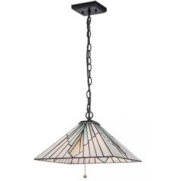 Elstead Lighting Alderley lampa wisząca 1x60 W brązowa TF-ALDERLEY-P