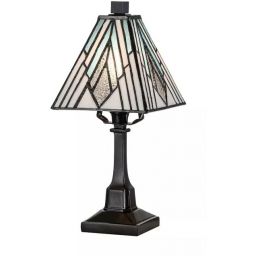 Elstead Lighting Alderley lampa stołowa 1x40 W brązowa TF-ALDERLEY-TL-S
