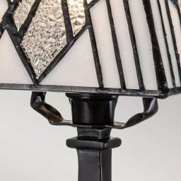 Elstead Lighting Alderley lampa stołowa 1x40 W brązowa TF-ALDERLEY-TL-S