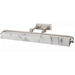 Elstead Lighting Winchfield kinkiet 4x40 W biały-nikiel WINCHFIELD-PLL-PN-WM