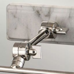 Elstead Lighting Winchfield kinkiet 2x40 W biały/nikiel WINCHFIELD-PLM-PN-WM