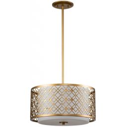 Elstead Lighting Ziggy lampa wisząca 2x60 W lakierowane złoto ZIGGY-2P-M-LG