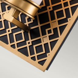 Elstead Lighting Ziggy kinkiet 1x40 W lakierowane złoto ZIGGY1-LG