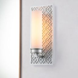 Elstead Lighting Ziggy kinkiet 1x40 W lakierowane srebro ZIGGY1-LS