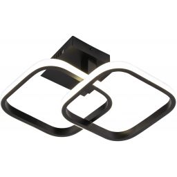 Goldlux Robert lampa podsufitowa 1x25 W czarna 329721