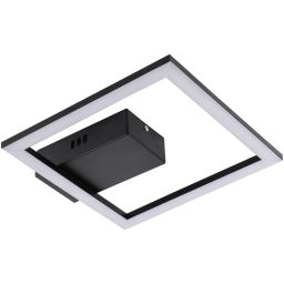 Goldlux Rita lampa podsufitowa 1x14 W czarna 329738