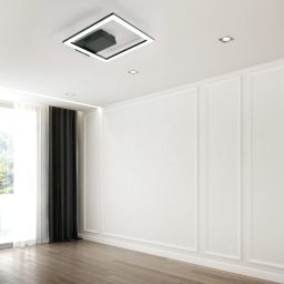 Goldlux Rita lampa podsufitowa 1x14 W czarna 329738