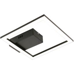 Goldlux Rita lampa podsufitowa 1x14 W czarna 329738