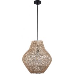 Goldlux Ontake lampa wisząca 1x20 W czarna-beżowa 330420