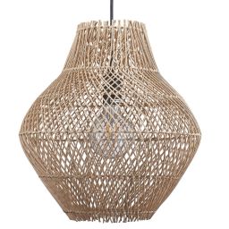 Goldlux Ontake lampa wisząca 1x20 W czarna-beżowa 330420