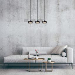 Goldlux Ofelia lampa wisząca 3x10 W czarna 331281