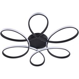 Goldlux Fiore XL lampa podsufitowa 1x42 W czarna 331823