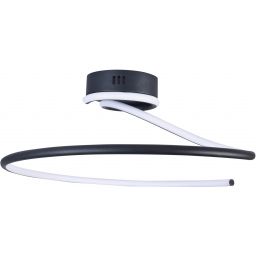 Goldlux Diuna lampa podsufitowa 1x34 W biała-czarna 335722