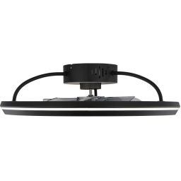 Globo Lighting Celeste lampa podsufitowa z wentylatorem 1x40 W czarna 03643